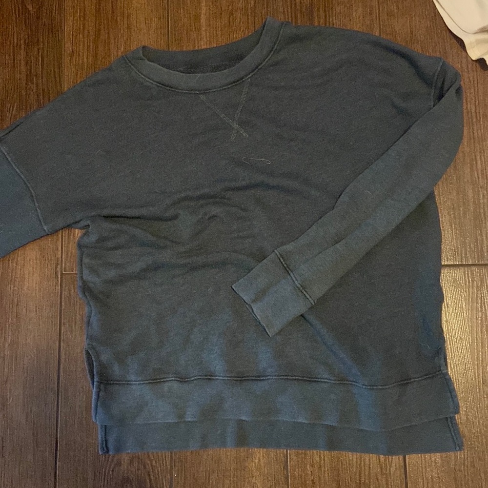 Time and True long sleeve dark grey pullover